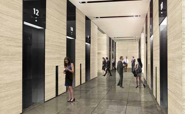 Lift lobby (artist’s impression)