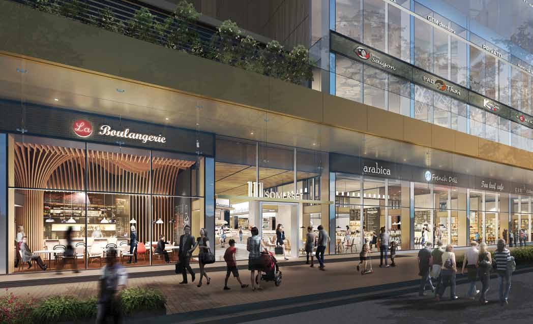 Street-level retail (artist’s impression)